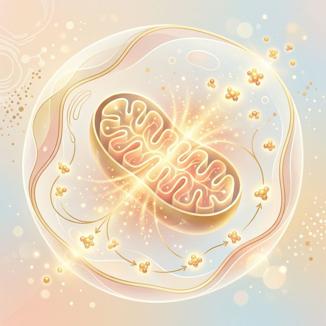 Стилизованная митохондрия